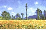 Champ de coquelicots a Giverny, Claude Monet